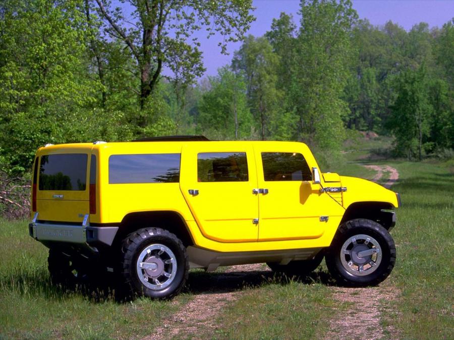  Hummer H2 SUV Concept 2000 года  (фото 8 из 11)